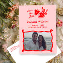 Search for red wedding save the dates Heart