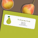 Search for pear return address labels Fruit