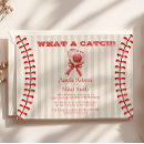 Search for jersey party invitations Coach pitcher catcher