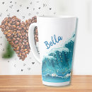 Search for waves mugs Sea