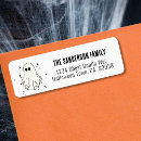 Search for halloween labels Orange and black