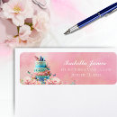 Search for beautiful flower return address labels Peony