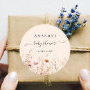 Search for baby shower party favour stickers Fall