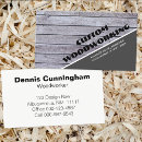 Search for trade business cards Wood