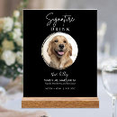Search for dog signature drink wedding signs Bar