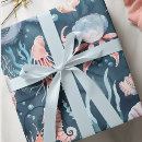 Search for coral reef wrapping paper Tropical