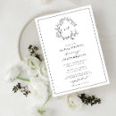 Search for monogram bridal shower invitations Elegant