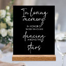 Search for heaven wedding signs In loving memory