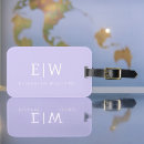 Search for monogram luggage tags Elegant