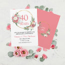 Search for 40th anniversary wedding save the dates 40 years