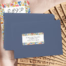 Search for floral mailing return address labels Colourful