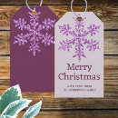 Search for purple christmas gift tags Elegant