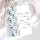 Search for watercolor summer wedding invitations Dusty blue