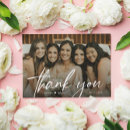 Search for modern bridesmaid thank you cards Minimalist