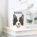 Search for border collie mugs Black and white