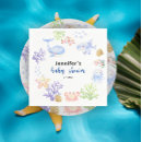 Search for under the sea baby shower napkins Corals