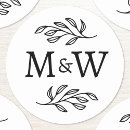 Search for couple monogram stickers Ampersand
