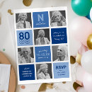 Search for female 80th birthday invitations Typography