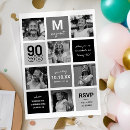 Search for female 90th birthday invitations Ninety