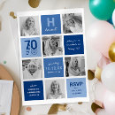Search for 70th birthday photo collage Seventy