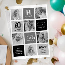 Search for 70th birthday photo collage Seventy