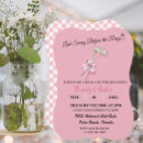 Search for golf bridal shower invitations Pink