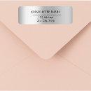 Search for silver anniversary return address labels Elegant