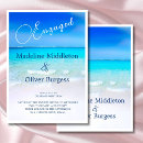 Search for tropical engagement party invitations Ocean