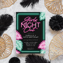 Search for girls night out birthday invitations Modern