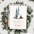 Search for cabin christmas cards Snow