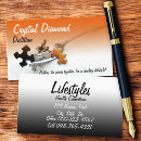 Search for puzzle pieces business cards Therapist