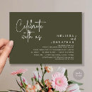 Search for green party invitations Celebration
