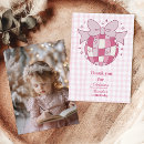 Search for pink bow thank you cards Cute