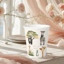 Search for wild one paper cups Party animals