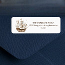Search for pirate ships return address labels Ahoy