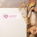 Search for plaid address stickers Modern