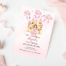 Search for princess 7th birthday invitations Castle