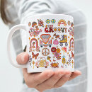 Search for vintage rainbow mugs Hippie
