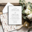 Search for foliage wedding invitations Boho