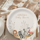 Search for oh boy baby shower plates Safari animals
