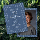 Search for jewish bar bat mitzvah invitations Star of david