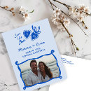Search for invitiations postcards Blue