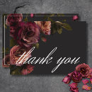 Search for floral wedding thank you cards Elegant script