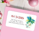 Search for mele return address labels Watercolor