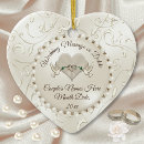 Search for mother of the bride christmas tree decorations Heart