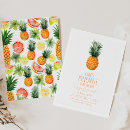 Search for sweet as pineapple invitations Summer