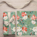 Search for holly christmas wrapping paper Floral