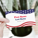 Search for american flag business cards Politics