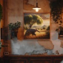 Search for wild animals posters Savanna