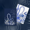 Search for swan wedding invitations Watercolor